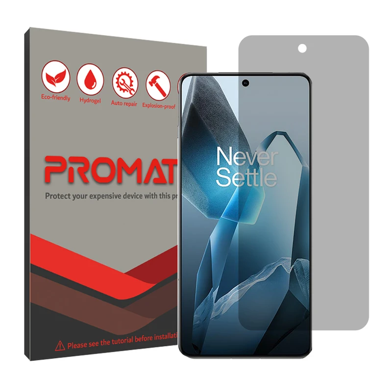 محافظ صفحه نمایش حریم شخصی پرومیت مدل Resistant‌ مناسب برای گوشی موبایل وان پلاس 13