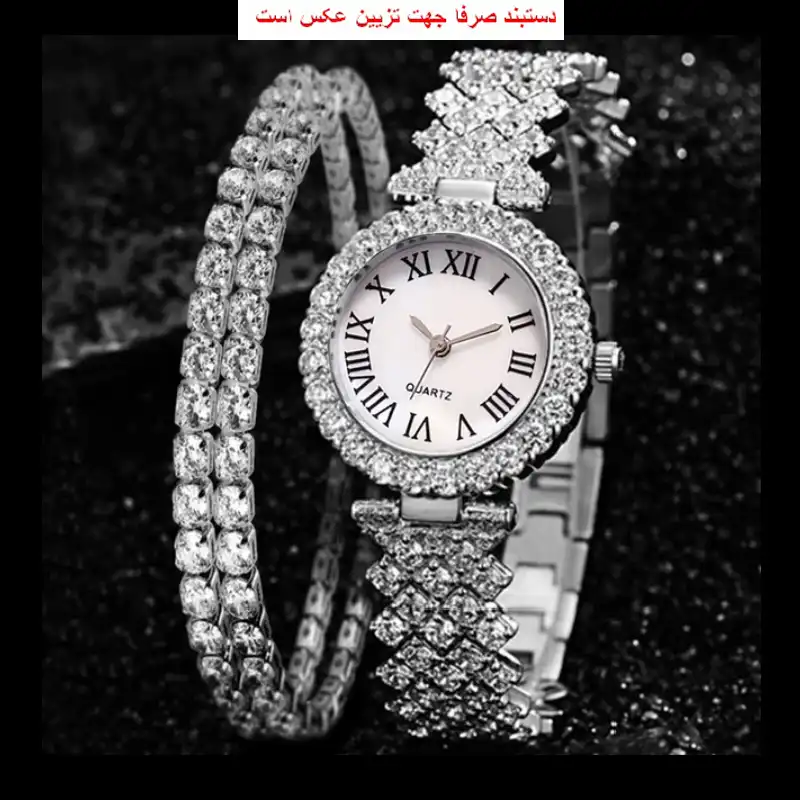 ساعت مچی عقربه ای زنانه مدل پرنسس کد n-diamond
