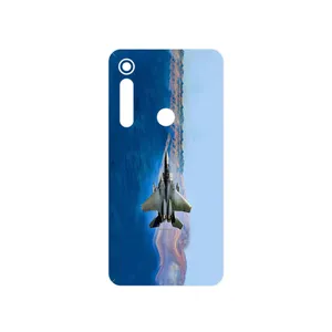 MAHOOT Fighter plane F15 Cover Sticker for Motorola One Macro
