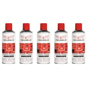 اسپری کنتاکت شوی خشک پگاسوس مدل DryLubricant حجم 450 میلی‌لیتر مجموعه 5 عددی
