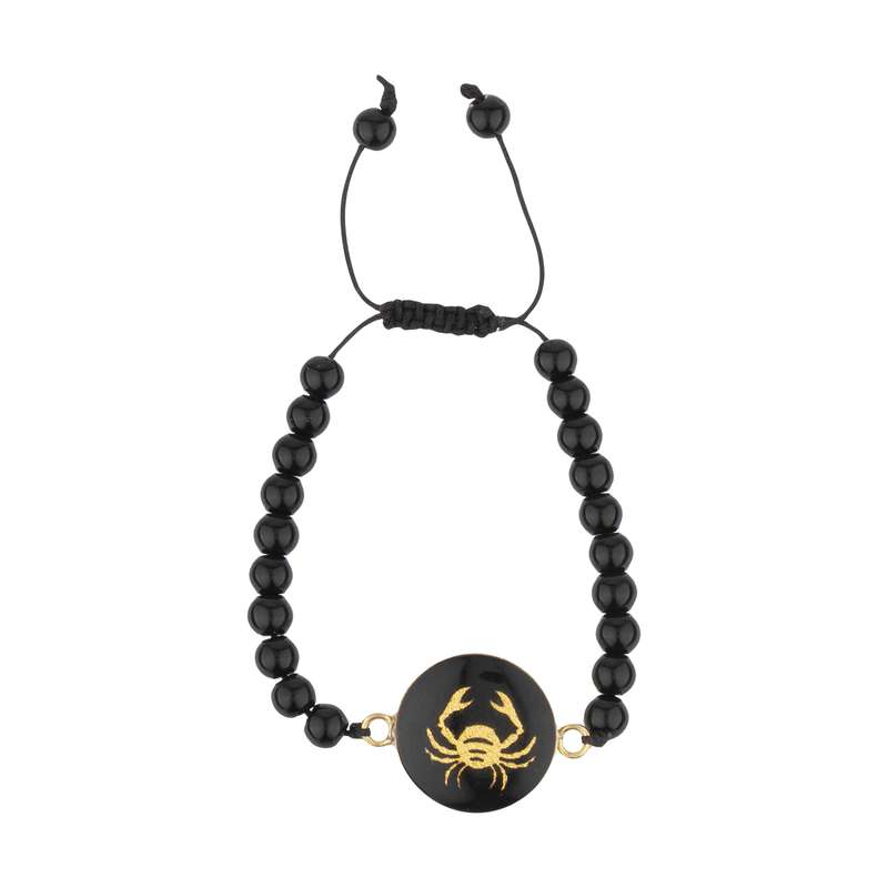 دستبند زنانه طرح ماه تولد تیر کد 04