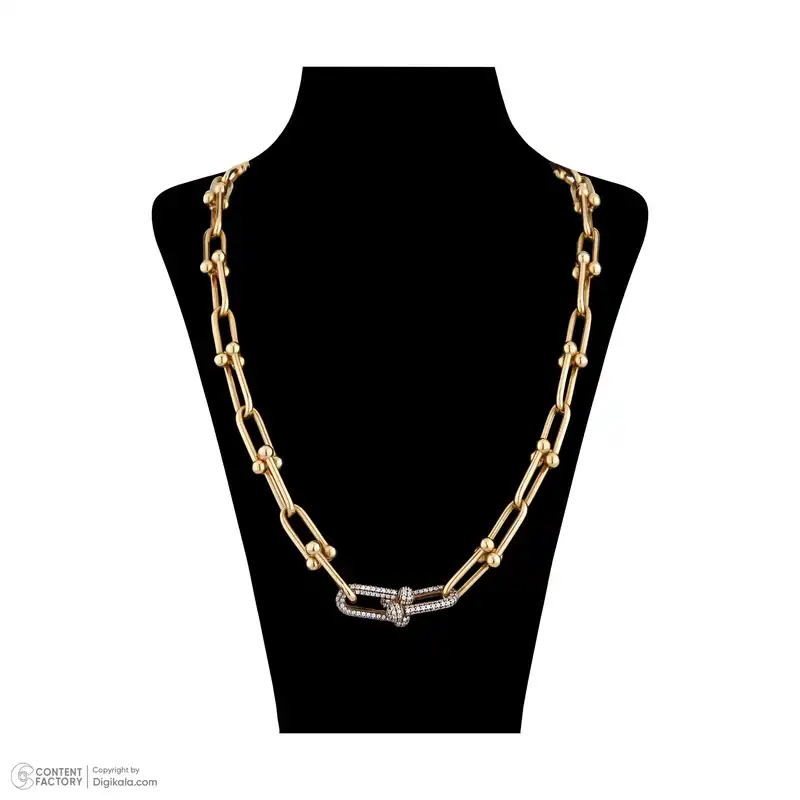 گردنبند طلا 18 عیار زنانه صلاحی گلد مدل 14496