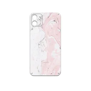 MAHOOT  Blanco-Pink-Marble Cover Sticker for apple iPhone 11