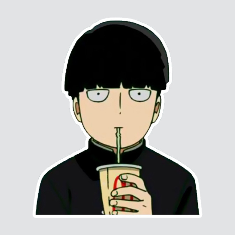استیکر لپ تاپ پیکسل میکسل مدل انیمه mob psycho 100 کد 2