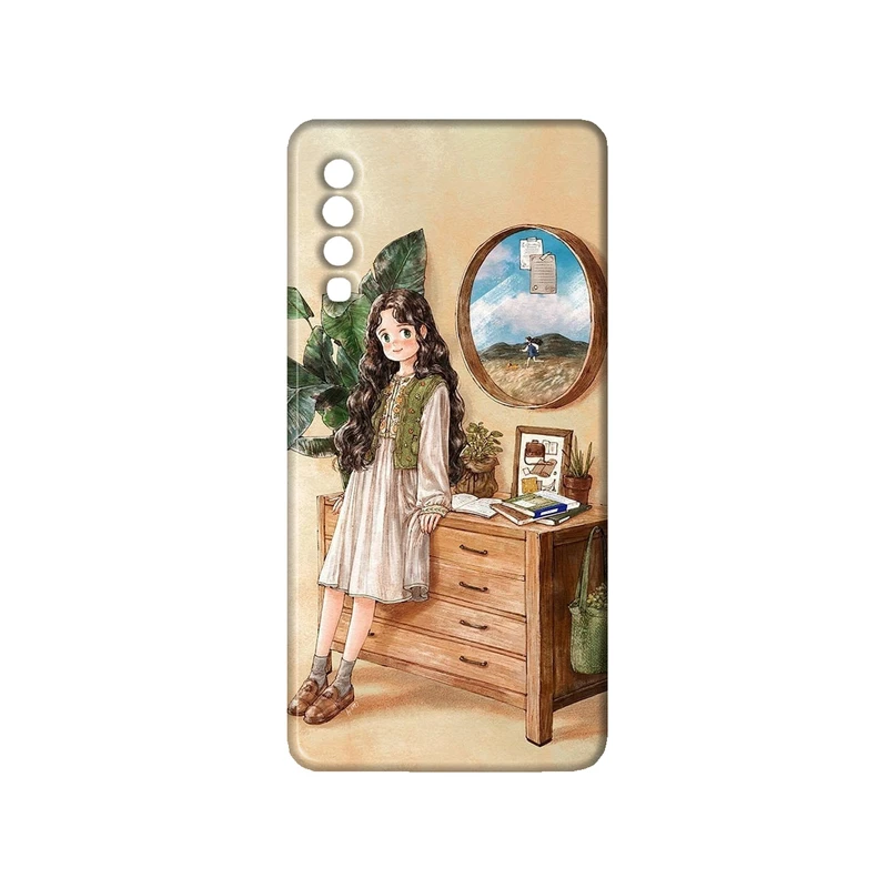 کاور مدل دخترانه کد 182 مناسب برای گوشی موبایل سامسونگ Galaxy A7 2018 / A750