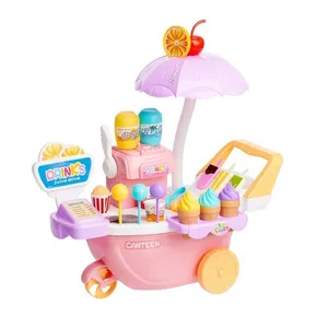 ست اسباب بازی آشپزخانه مدل گاری بستنی کد 668