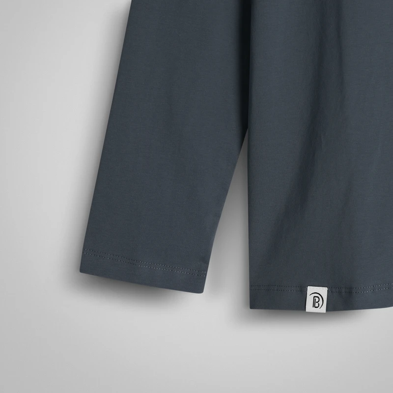 عکس شماره 5 : تی شرت آستین بلند مردانه باینت مدل 513-18 رنگ طوسی