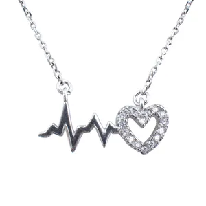 گردنبند نقره زنانه مدل AMT_M033