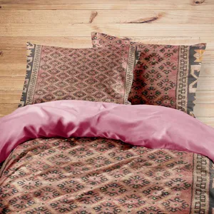 سرویس روتختی مدوپد طرح فرش سنقر مدل C-Sanghar07 یک نفره 4 تکه