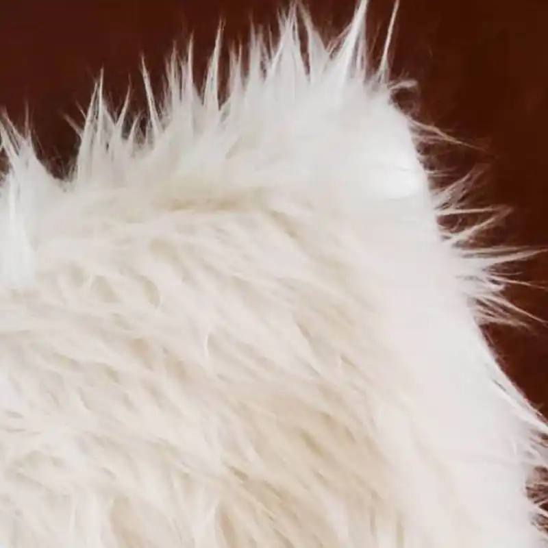 کاور کوسن مدل خز خرگوشی با قلب پولکی