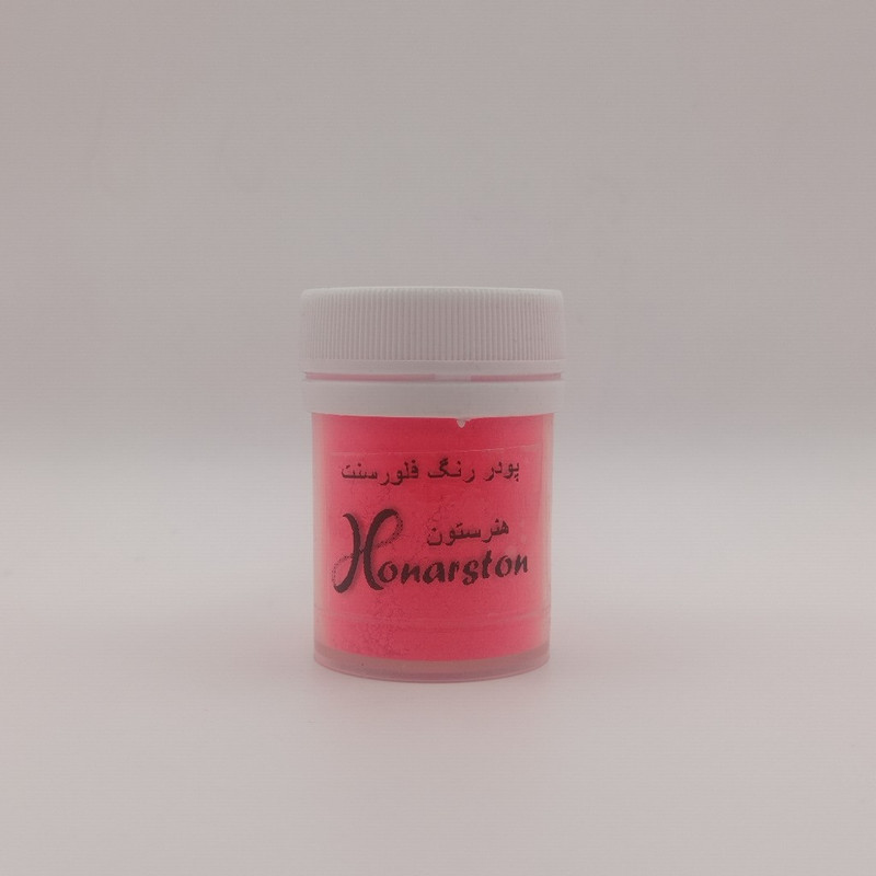 پودر رنگ رزین اپوکسی هنرستون مدل Neon حجم 18 میلی لیتر