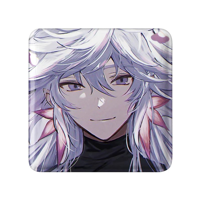 مگنت خندالو طرح مرلین انیمه فیت استی نایت Fate Stay Night  مدل مربعی کد 22813