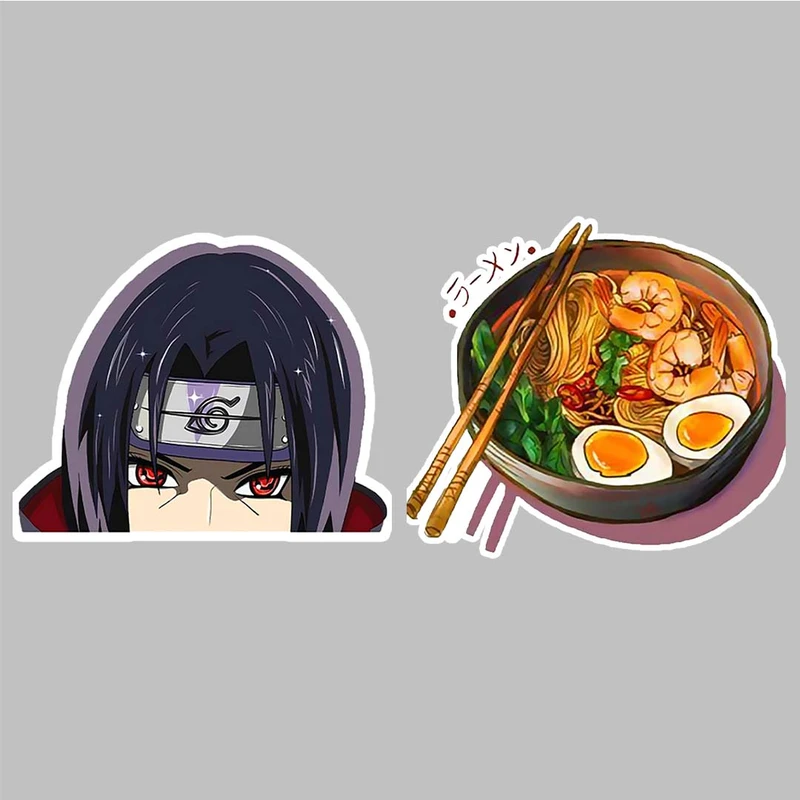 استیکر لپ تاپ کارنیکا طرح انیمه ناروتوایتاچی مدل Naruto Witch Anime-2222278 مجموعه 2 عددی