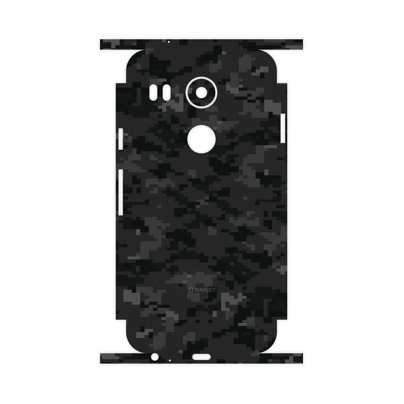 برچسب پوششی ماهوت مدل Night-Army-Pixel-FullSkin مناسب برای گوشی موبایل گوگل Nexus 5X