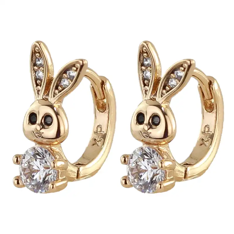 گوشواره زنانه ژوپینگ مدل خرگوش کد G410