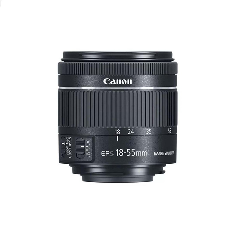 لنز دوربین کانن مدل EFS18-55mm stm  کد no box