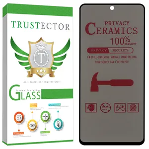 Trustector CRPT20 Privacy Screen Protector Suitable For Xiaomi Poco X3 / X3 NFC / X3 Pro / Redmi Note 9s / Note 9 Pro / Note 9 Pro Max /  Redmi K30 / K30s / K30 Pro / K30 Ultra  / Red tone L10 / V10 Mobile Phone