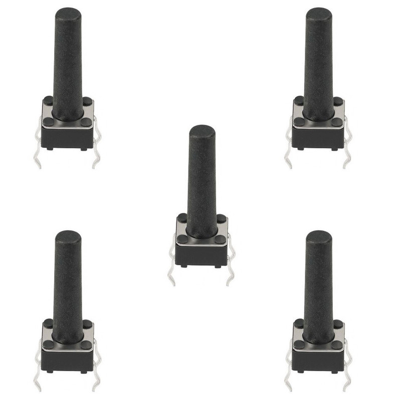 میکرو سوئیچ مدل Vertical-6×6×21-4P بسته 5 عددی