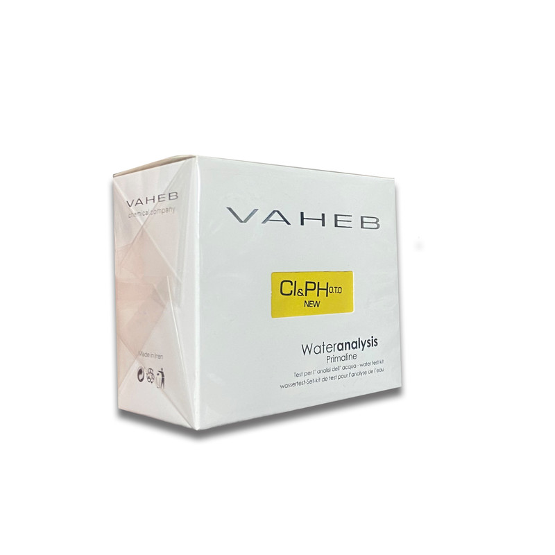 کیت اندازه گیری کلر و پی اچ آب واهب مدل Cl&PH O.T.O حجم 30 میلی لیتر