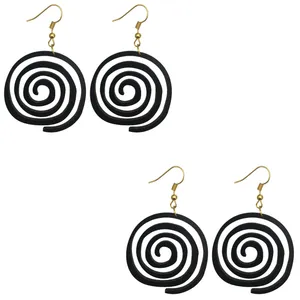 گوشواره زنانه هانستو مدل E2-029 مجموعه دو عددی