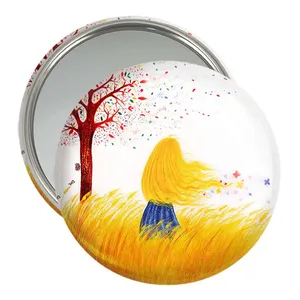 آینه جیبی خندالو مدل پاییز  کد 5473