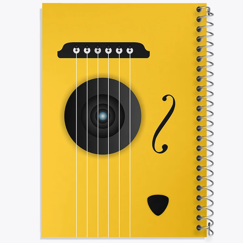 دفتر نت موسیقی 50 برگ خندالو مدل گیتار کد N1683