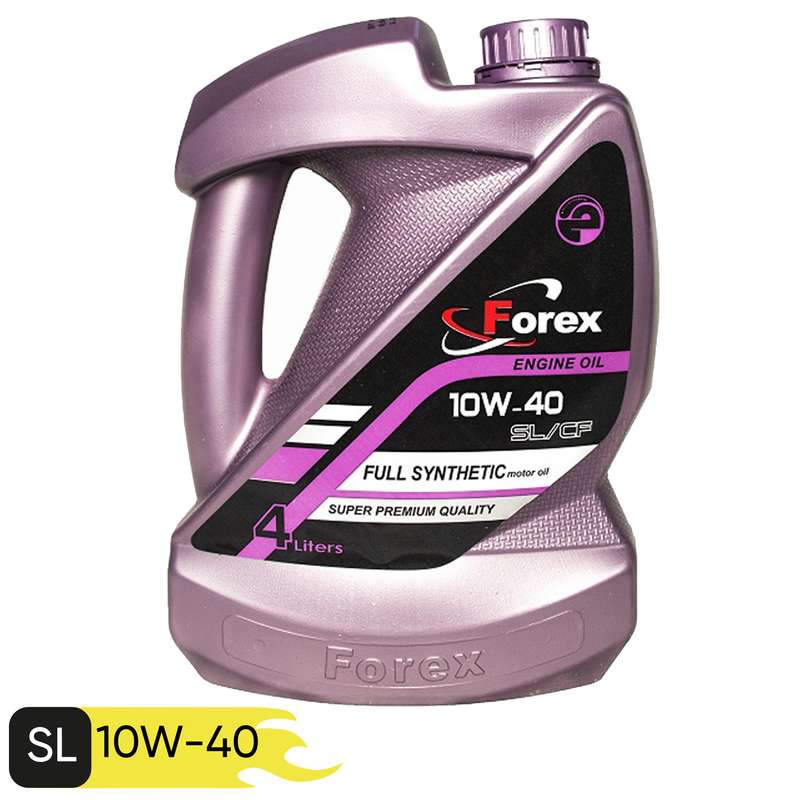 روغن موتور فورکس مدل 10W-40 SL/CF حجم 4 لیتر