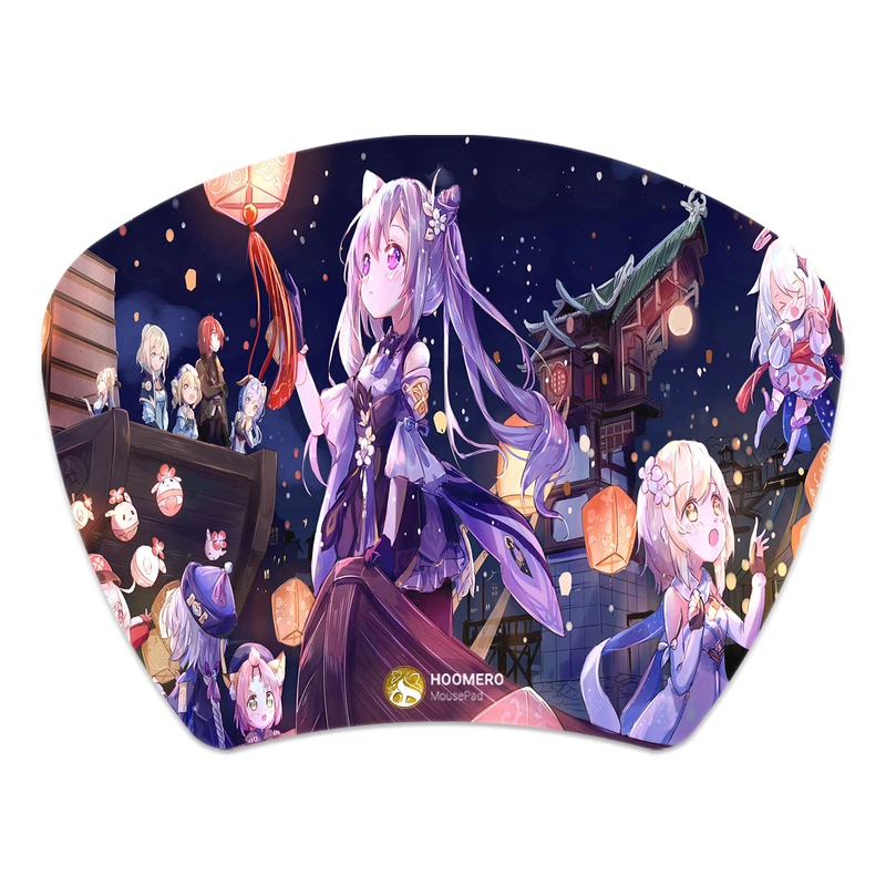 ماوس پد هومرو مدل MC1110 طرح بازی گنشین ایمپکت