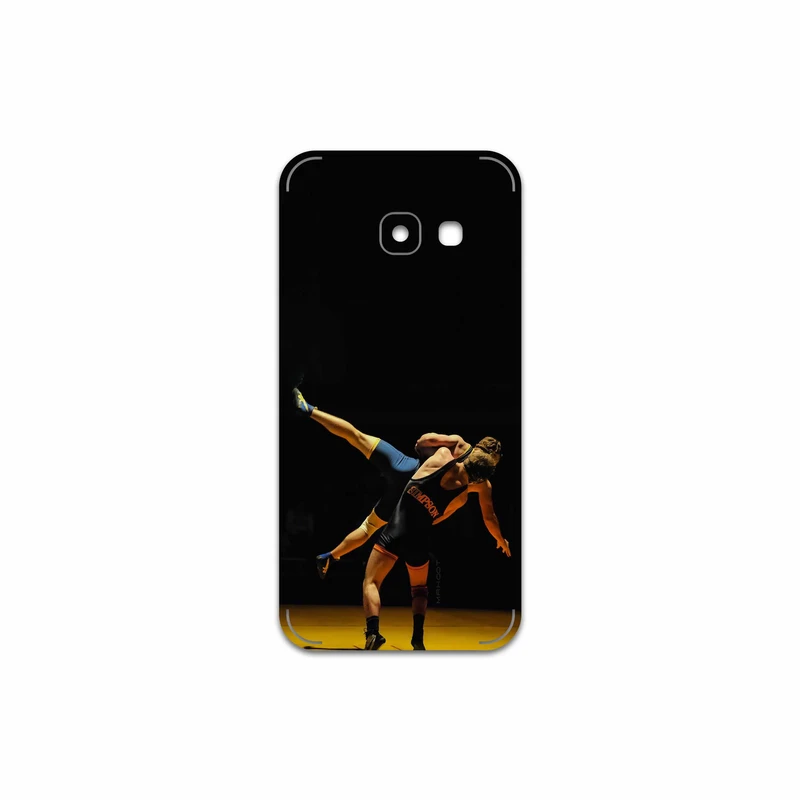 برچسب پوششی ماهوت مدل Wrestling مناسب برای گوشی موبایل سامسونگ Galaxy A3 2017