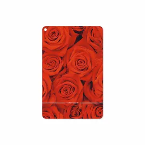 MAHOOT Red-Flower Cover Sticker for Apple iPad mini GEN 5 2019 A2125