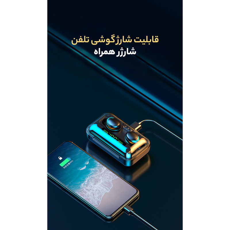 هدفون بلوتوثی مدل F͏IOTrue.W