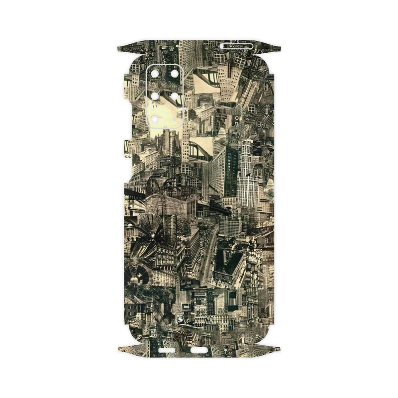 برچسب پوششی ماهوت مدل Collage of Skyscraper-FullSkin مناسب برای گوشی موبایل سامسونگ Galaxy S20 Plus