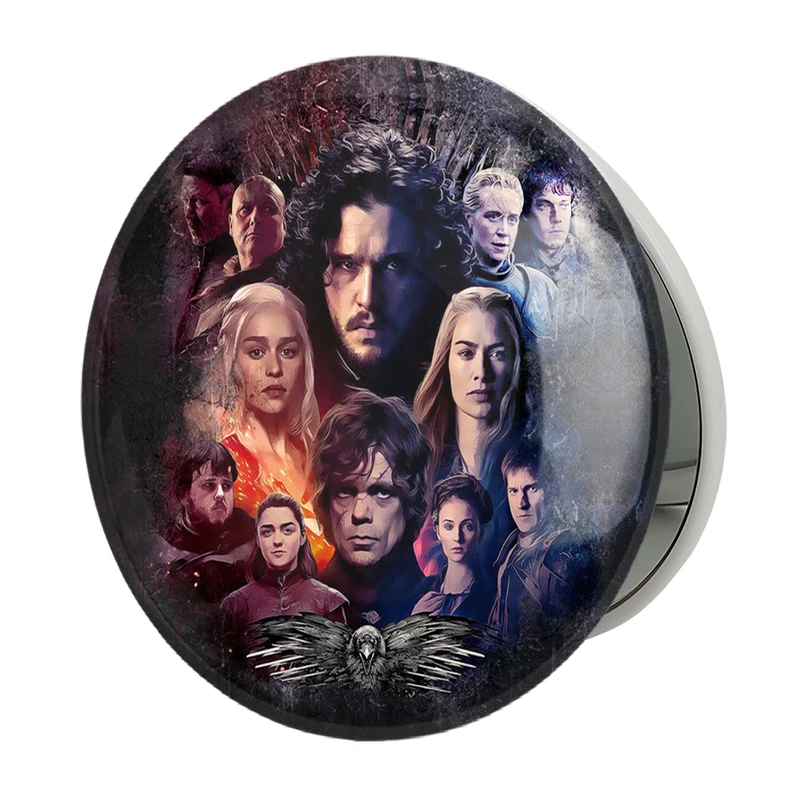 آینه جیبی خندالو طرح گیم اف ترونز Game of Thrones مدل تاشو کد 2657 
