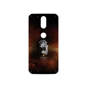 MAHOOT Ed Sheeran Cover Sticker for Motorola Moto G4