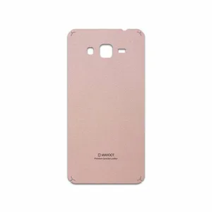 MAHOOT Rose Gold Leather Cover Sticker for Samsung Galaxy Grand Prime