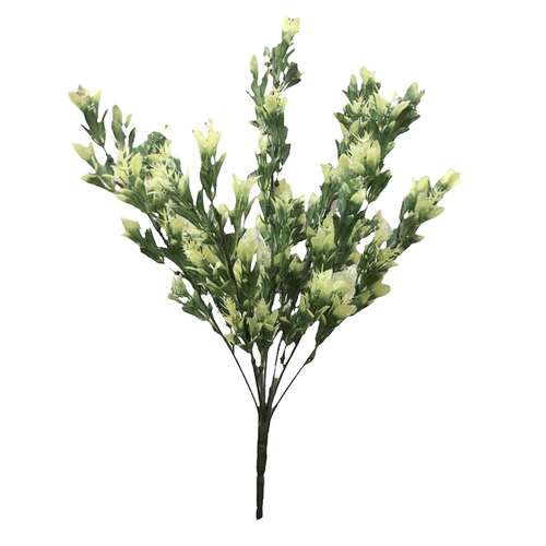 دسته گل مصنوعی مدل بوته دورنگ کد B2