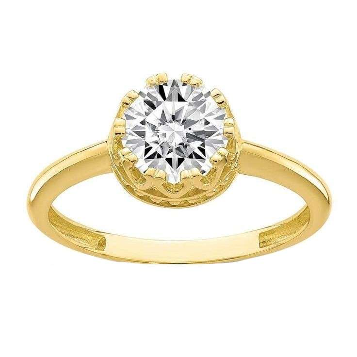 انگشتر طلا 18 عیار زنانه قیراط کد GH5838