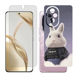 Glass Together model Transparent screen protector suitable for Honor 200 mobile phone with back cover sticker