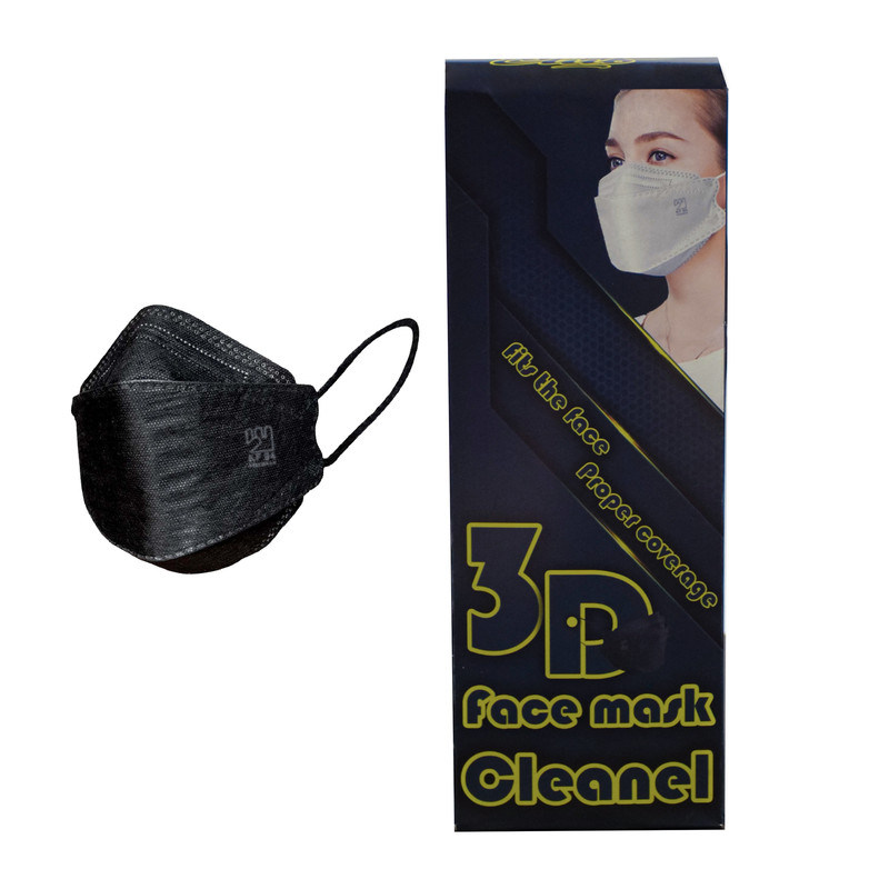 ماسک تنفسی کلینل مدل 3 بعدی 5 لایه ملت بلون دار بسته 25 عددی ماسک تنفسی کلینل مدل 3 بعدی 5 لایه ملت بلون دار بسته 25 عددی