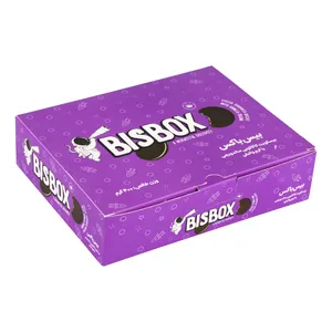 بیسکویت کاکائویی ساندویچی با کرم وانیلی بیس باکس - 400 گرم