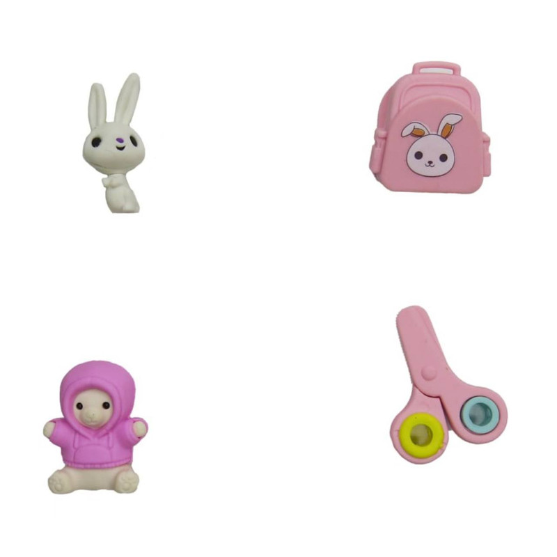 پاک کن مدل خرگوش کد nh-9876 بسته 4 عددی