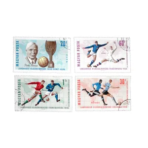 تمبر یادگاری مدل فوتبال کد DS2166 مجموعه 4 عددی