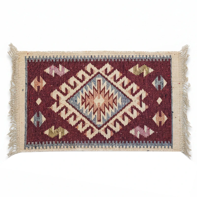 پادری مدل گیلیمی سایز 60x40 سانتی‌متر مناسب برای فضای داخلی