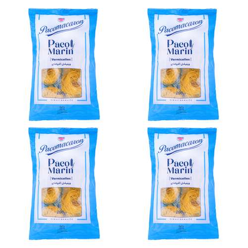 رشته سوپی آشیانه ای پاکومارین - 200 گرم بسته 4 عددی