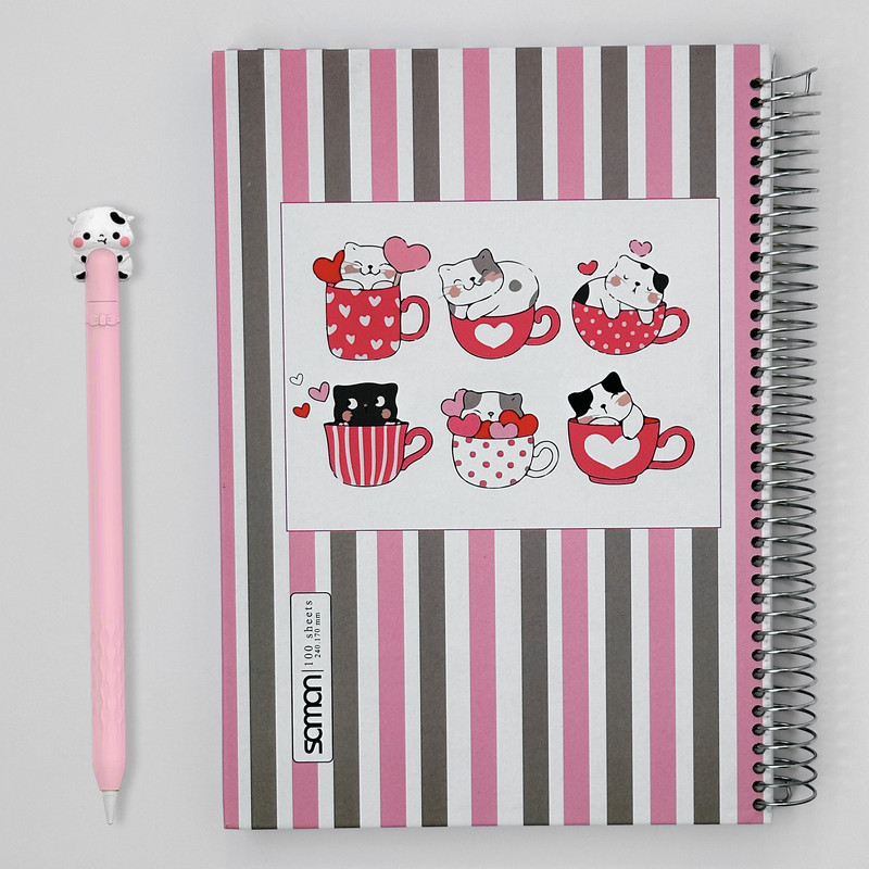 دفتر مشق 100 برگ طرح پیشی کد 2029