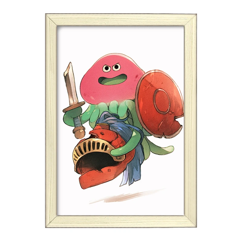 تابلو خندالو طرح بازی دراگون کوئست (Dragon Quest) کد 35185