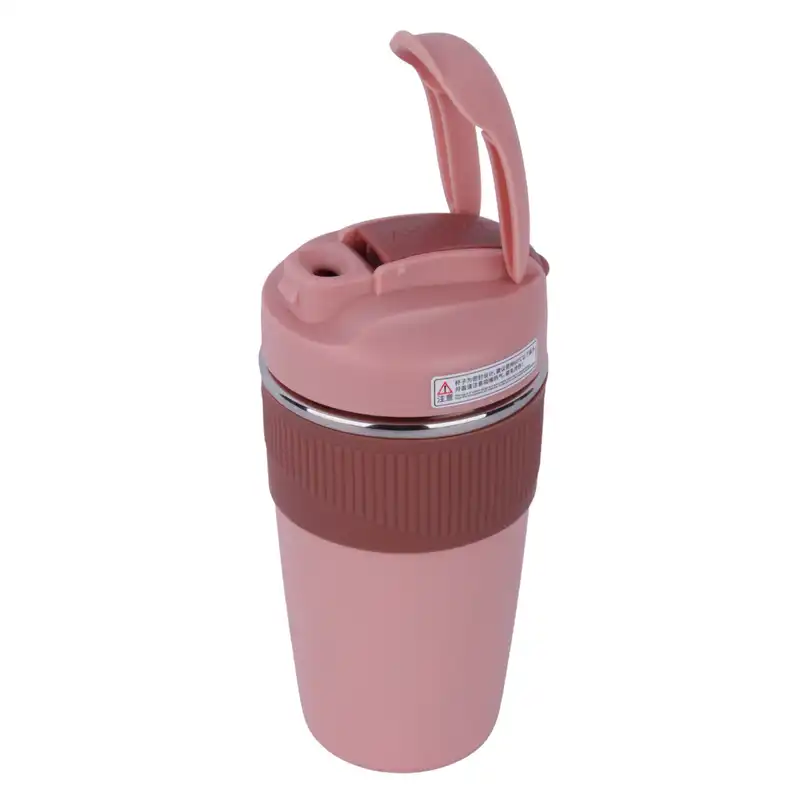 ماگ سفری مدل دو حالته دور سیلیکونی گنجایش 0.480 لیتر