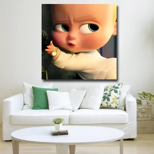  تابلو کودک و نوزاد مدل بچه رئیس کد 30