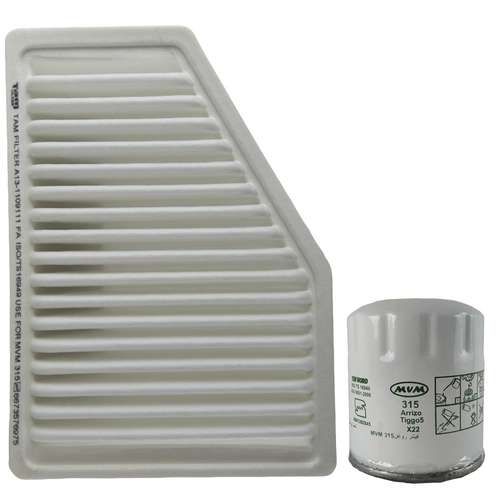 فیلتر روغن خودرو تام مدل TW712/35 مناسب برای MVM 315 به همراه فیلتر هوا
