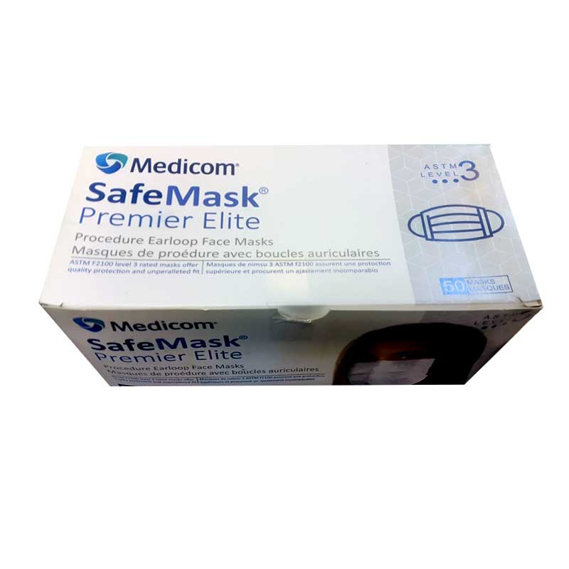 ماسک تنفسی مدل priemerelite-50p بسته 50 عددی
